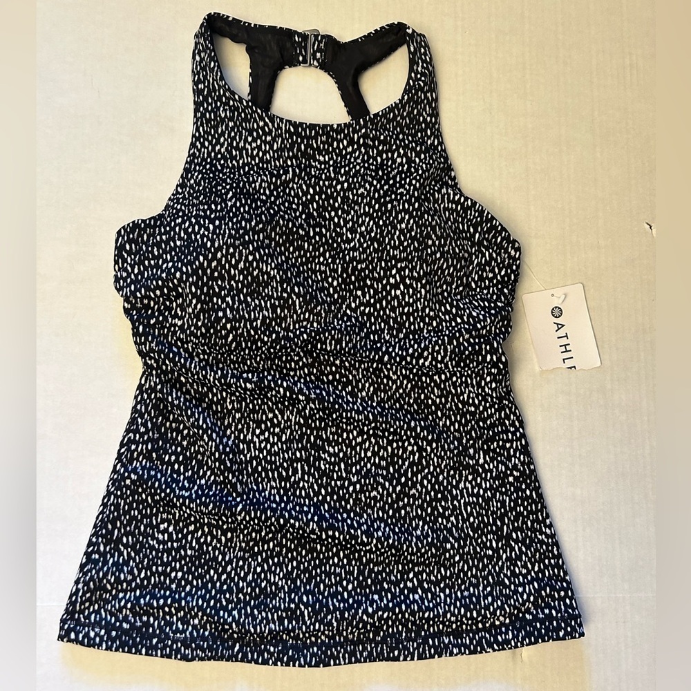 Athleta Maldives Bra top tankini swim sport top animal print NWTSz-34-B/C. AA3 - Picture 6 of 11